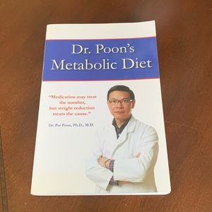 Dr Poon’s metabolic diet. Glycemic and carb diet book